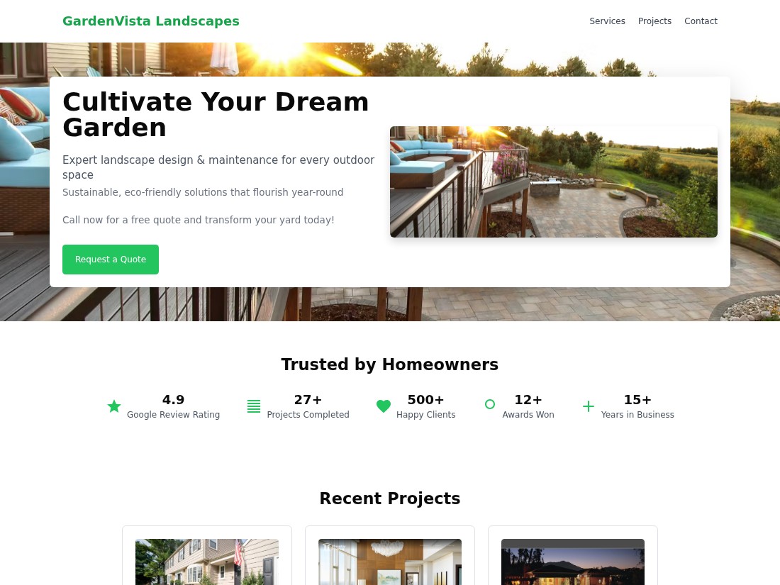 GardenVista Landscapes