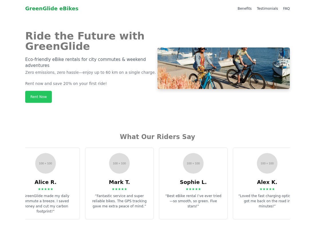 GreenGlide eBikes